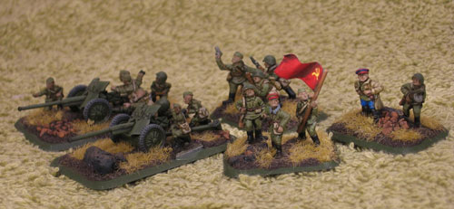 The finished Batalon HQ
