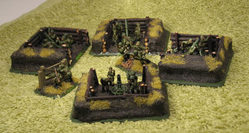 The finished heavy mortar company