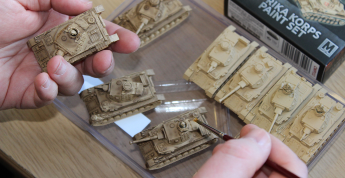 Painting The Panzer IV Company