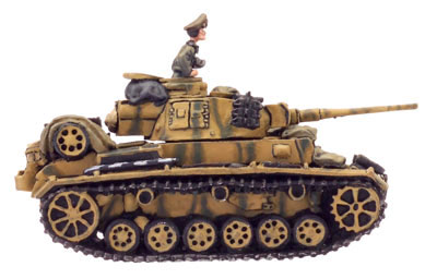 Rettemeier and his Panzer III painted by Lumpy