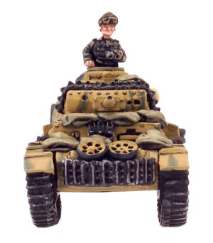 Rettemeier and his Panzer III painted by Lumpy