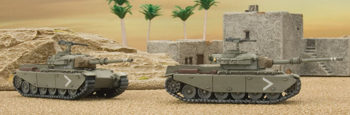 Painting Israeli Tanks