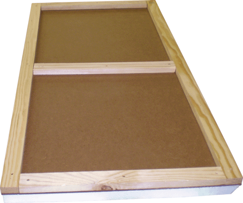 2' x 4' (61 x 122cm) framed board section