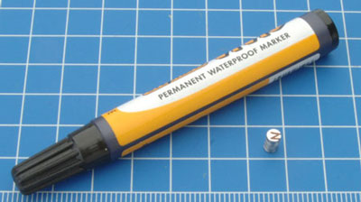Mark the side of the magnet so all the polarity is the same