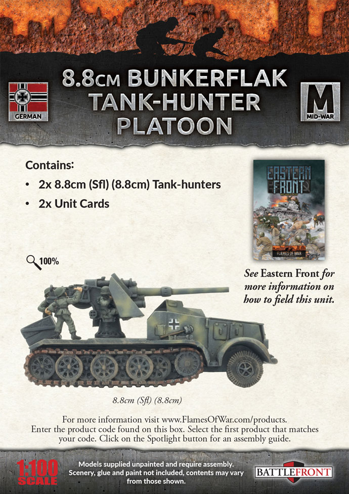 8.8cm Bunkerflak Tank-hunter Platoon (GBX187)