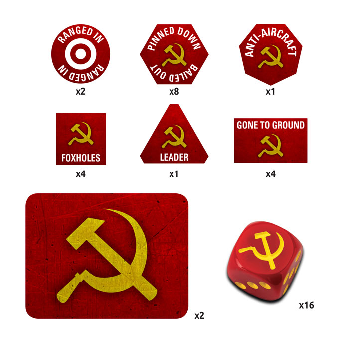 Soviet Red Banner Gaming Set (TD056)