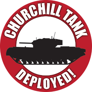 Churchill Tank Deployed