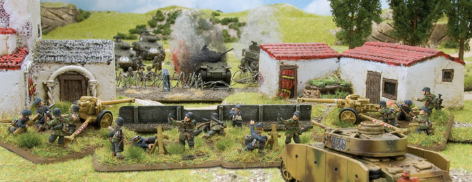 German Anti-tank position sees off an attack