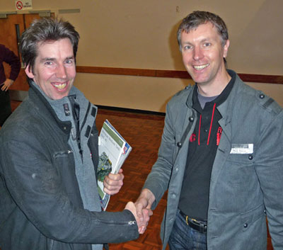 Winner of the Dunkirk award Craig Ross