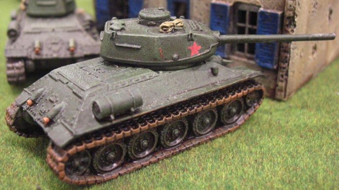 A Soviet T-34/85