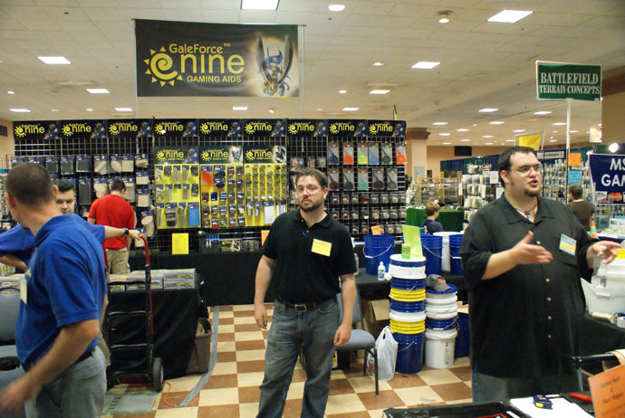 GF9 stand at HISTRICON
