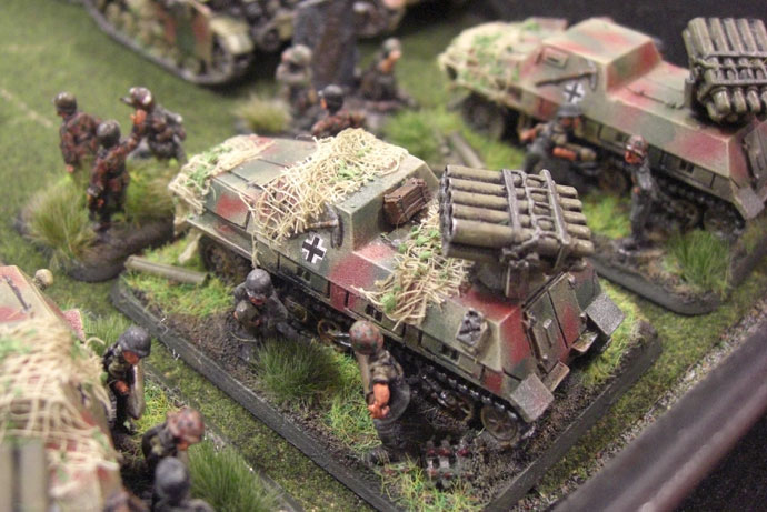 A German Panzerwerfer 42