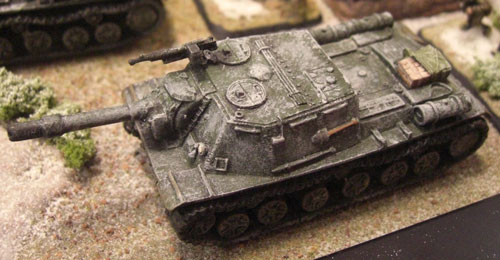 A Soviet ISU-152