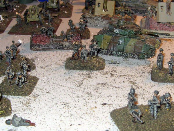Von Saucken Inspects The Troops