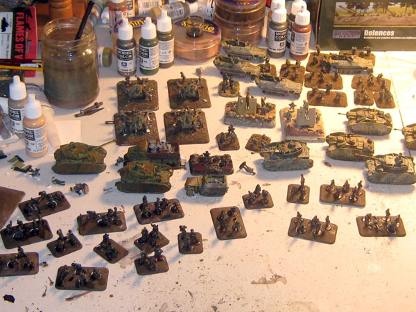 The Troops Ready For Inspection