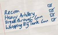 Panzerschreck Checklist
