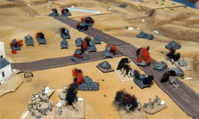 The carnage after battle