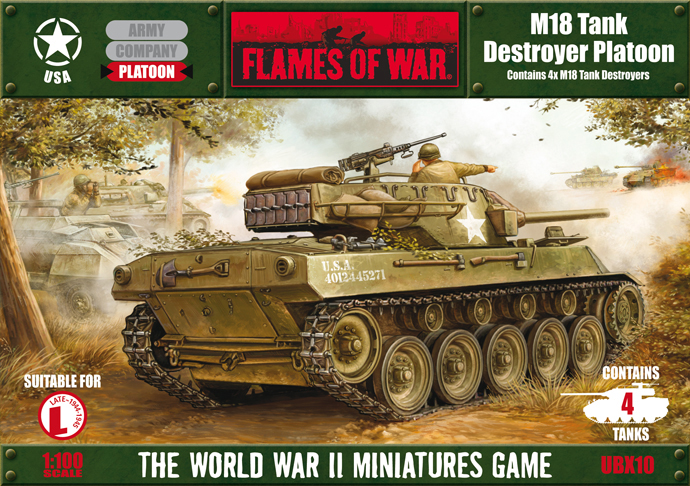 M18 Tank Destroyer Platoon (UBX10)