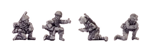 Italian Paratrooper gun crew