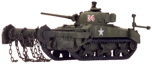 Sherman ’Crab’ Flail Tank (BR132) Sherman ’Crab’ Flail Tank (BR132)