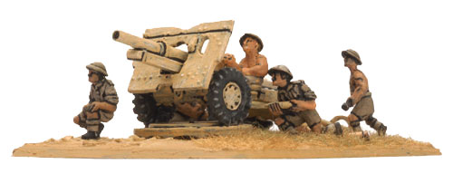 25 pdr gun, 8th Army (BR574)