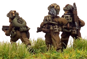 Flame-thrower team