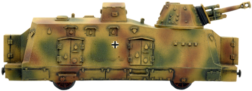 BP44 Armoured Train Artillery Car (GBX63)