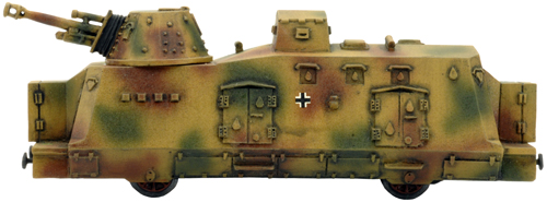 BP44 Armoured Train Artillery Car (GBX63)
