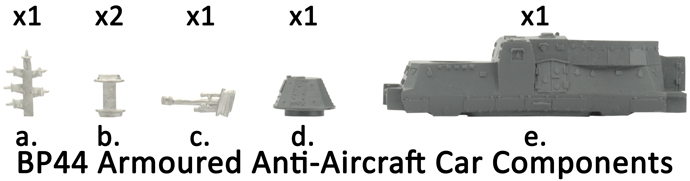 BP44 Armoured Train Anti-Aircraft Car (GBX65)