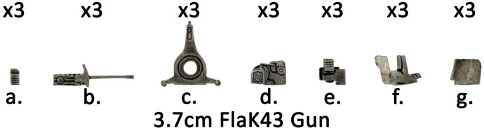 3.7cm FlaK43 Platoon (Winter) (GE549)