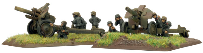 12.2cm FH396(r) howitzers