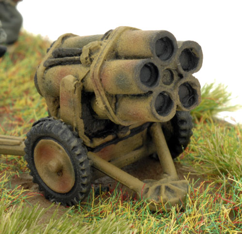 21cm Nebelwerfer Battery NW42 Launcher Tubes (GE592)
