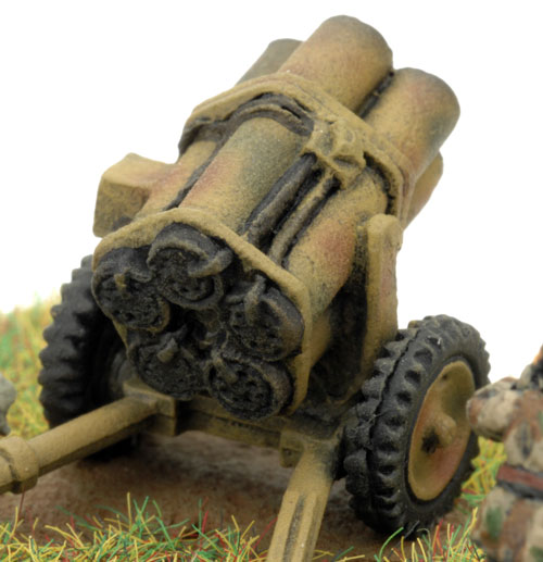 21cm Nebelwerfer Battery NW42 Launcher Tubes (GE592)