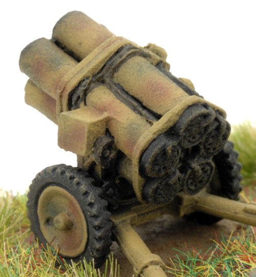 21cm Nebelwerfer Battery NW42 Launcher Tubes (GE592)