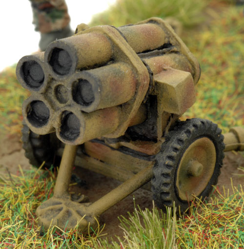 21cm Nebelwerfer Battery NW42 Launcher Tubes (GE592)