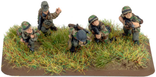 Fallschirmpionier Rifle/MG Team (GE766)