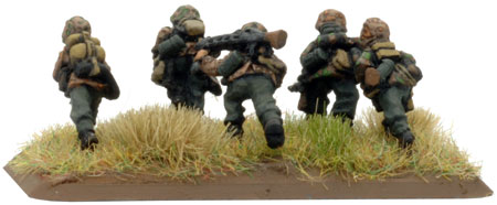 Flame-thrower team