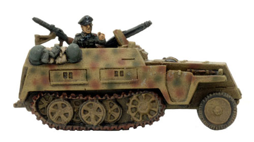 Von Saucken and his Sd Kfz 250