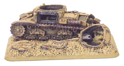 Destroyed M14/41 Carri Armato (XX506)