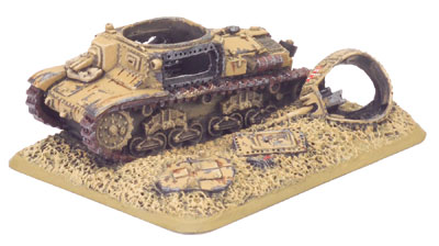 Destroyed M14/41 Carri Armato (XX506)