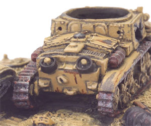 Destroyed M14/41 Carri Armato (XX506)
