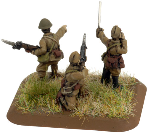 Hohei Weapons Platoon Battlefront Miniatures x4 