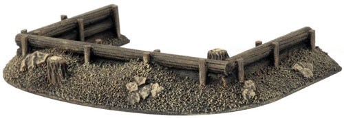 Gun Pits Log Emplacements - Winter (BB149)