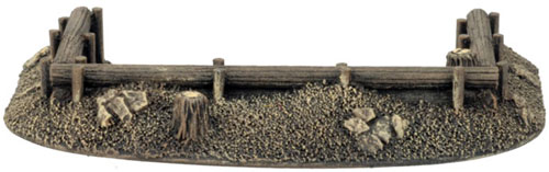 Gun Pits Log Emplacements - Winter (BB149)