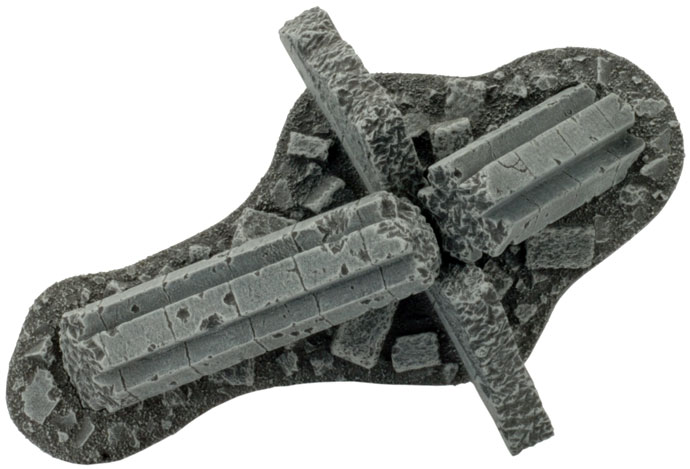 Battlefield in a Box &ndash; Gothic Ruined Columns (BB518)
