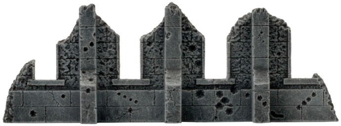 Battlefield in a Box - Gothic Runied Walls (BB519)