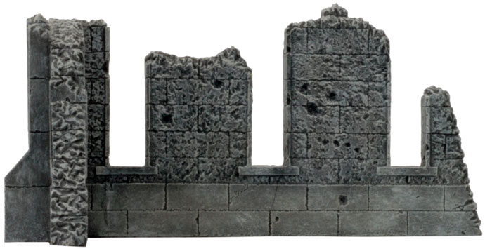 Battlefield in a Box - Gothic Runied Walls (BB519)