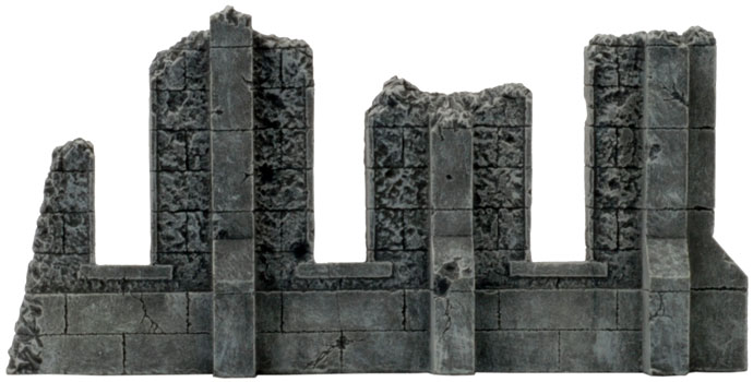Battlefield in a Box - Gothic Runied Walls (BB519)