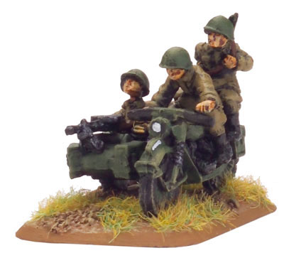 M-72 Motorcycle & Sidecar (SU400)