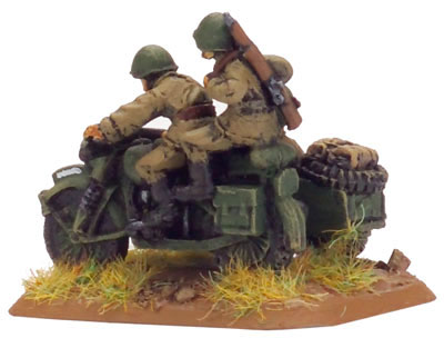 M-72 Motorcycle & Sidecar (SU400)